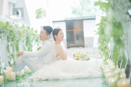 【♯初夏　＃爽やかWeding♪】ウェディングドレスをお洒落に撮影する方法♡