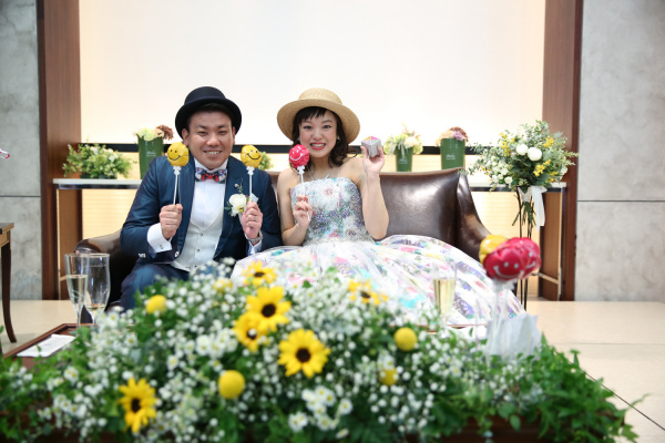 【ウェディングレポート】今日はみんなでLet’s party!!ゲストと一緒に楽しめる結婚式をご紹介します♡～パーティー編part.1～