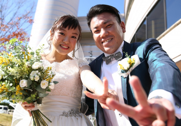 【ウェディングレポート】今日はみんなでLet’s party!!ゲストと一緒に楽しめる結婚式をご紹介します♡～ガーデン人前式編～