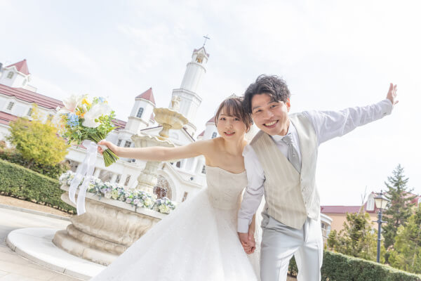新しい人生のスタートラインへ立つ日　　　　　　　　　　　　　　　　　　　　～おふたりの思い出が詰まった前撮影～