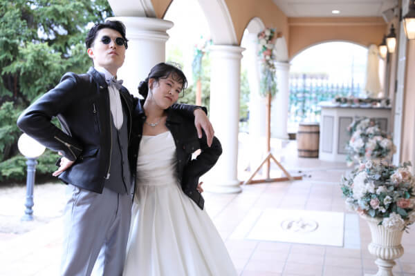 手に馴染むレザーのように、心に馴染むふたりの結婚式 　　～たいせつな“好き”を形にした一日～