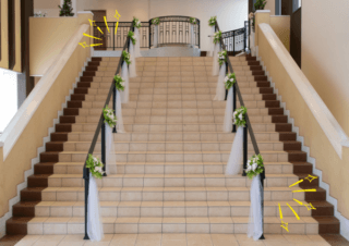 【New Coordinate】大階段装花リニューアルのご案内♡