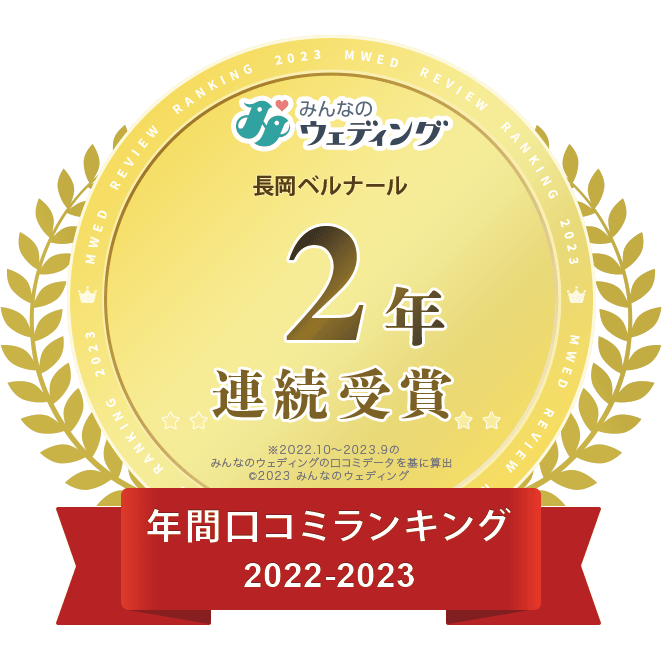 年間口コミランキング2022-2023 2年連続受賞