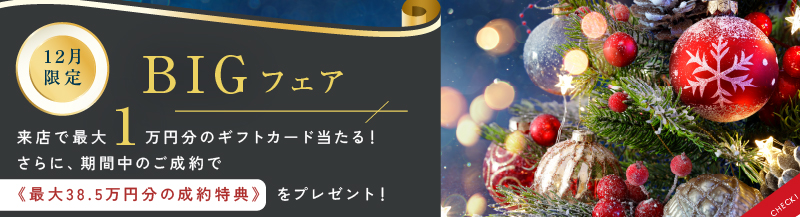 ＼12月限定BIGフェア☆／1万円ギフト券＆38.5万特典付き！2万円試食＆挙式体験